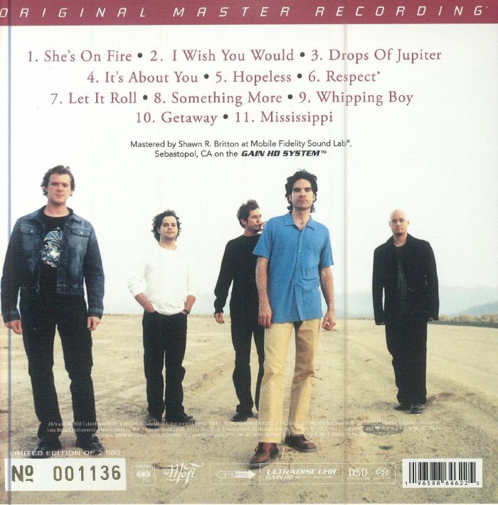 TRAIN - Drops Of Jupiter (reissue)