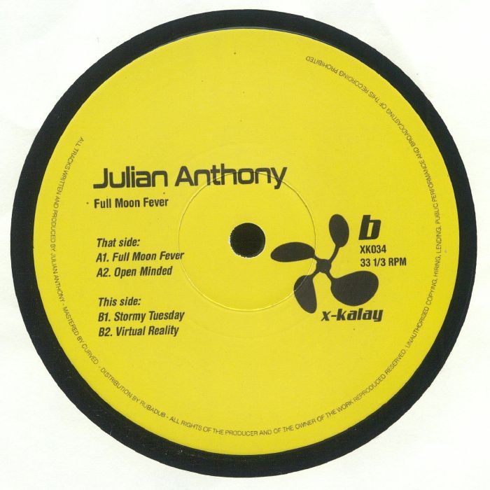 ANTHONY, Julian - Full Moon Fever
