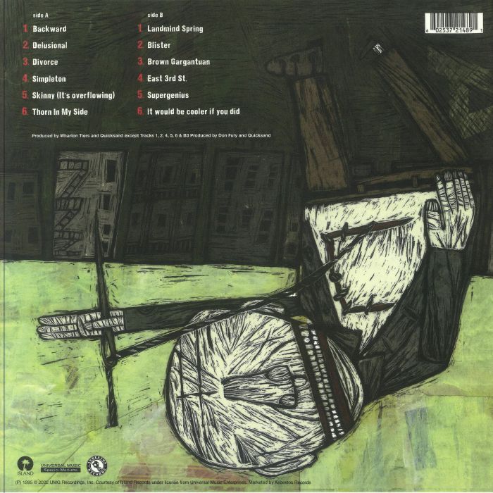 QUICKSAND - Manic Compression (reissue)