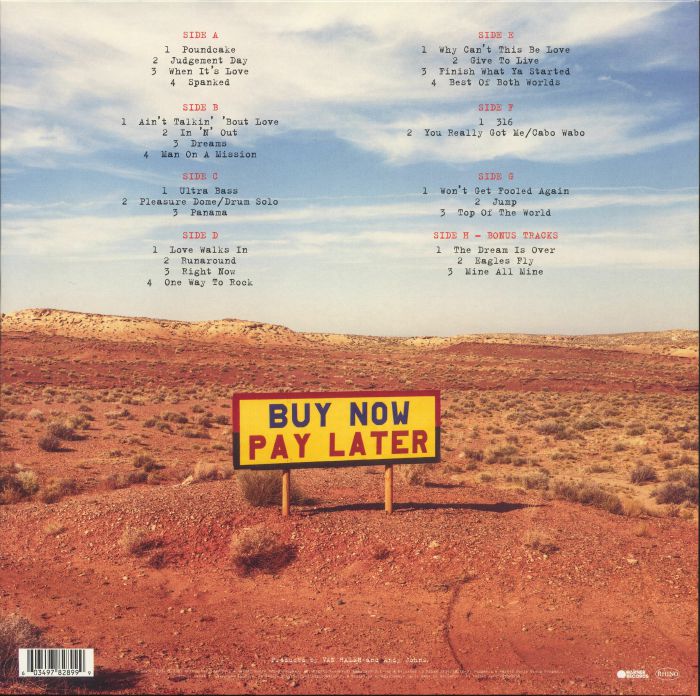 VAN HALEN - Live: Right Here, Right Now