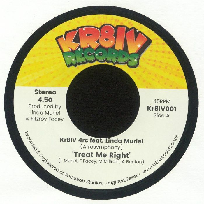 KR8IV 4CE feat LINDA MURIEL - Treat Me Right