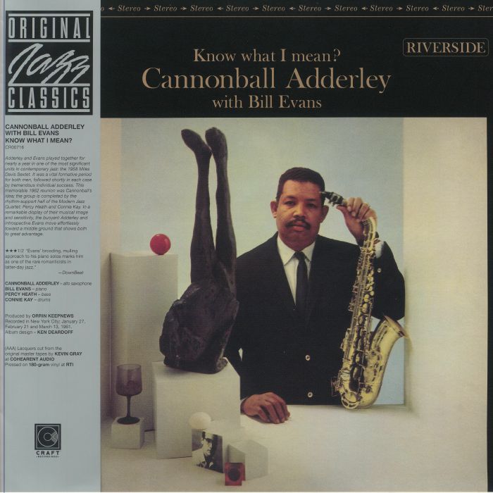 その他 Cannonball Adderley Know What I Mean? LP Cannonball Adderley With Bill Evans – Know What I Mean