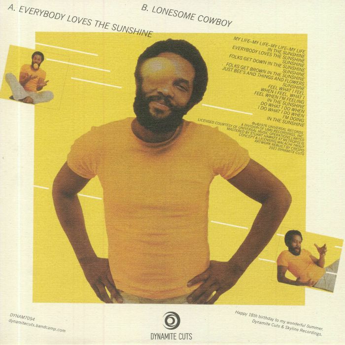 ROY AYERS UBIQUITY - Everybody Loves The Sunshine (reissue) (B-STOCK)