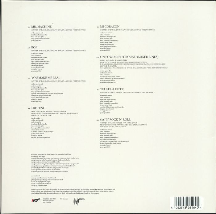 BRANDT BRAUER FRICK ENSEMBLE, The - Mr Machine (reissue)