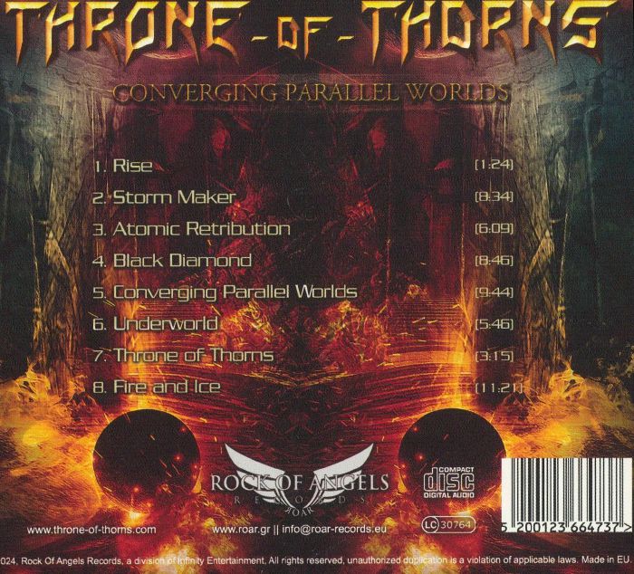 THRONE OF THORNS - Converging Parallel Worlds