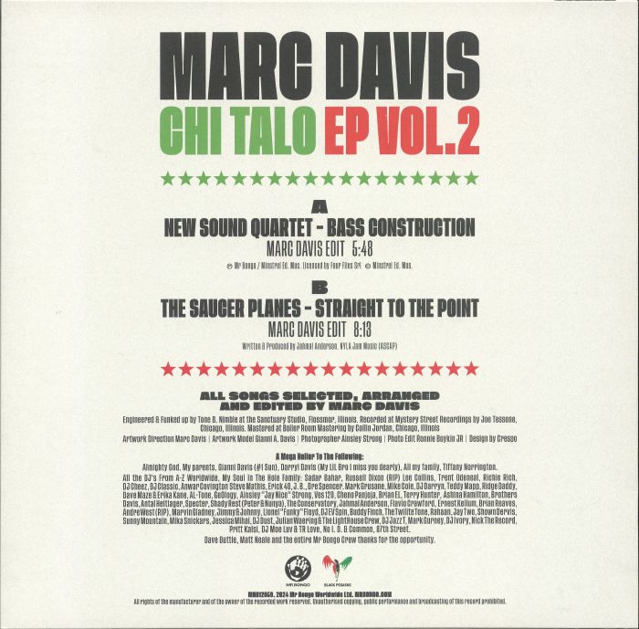 DAVIS, Marc - Chi Talo EP Vol 2
