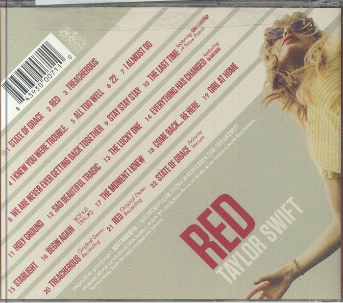 SWIFT, Taylor - Red (Deluxe Edition)