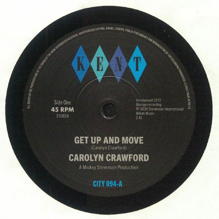 CRAWFORD, Carolyn - Get Up & Move