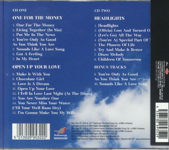 WHISPERS, The - One For The Money/Open Up Your Love/Headlights