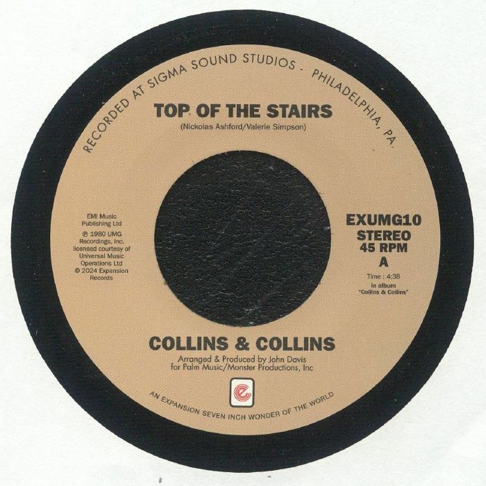 COLLINS & COLLINS - Top Of The Stairs Vinyl at Juno Records.