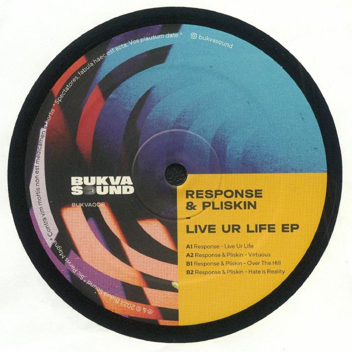 RESPONSE/PLISKIN - Live Ur Life EP