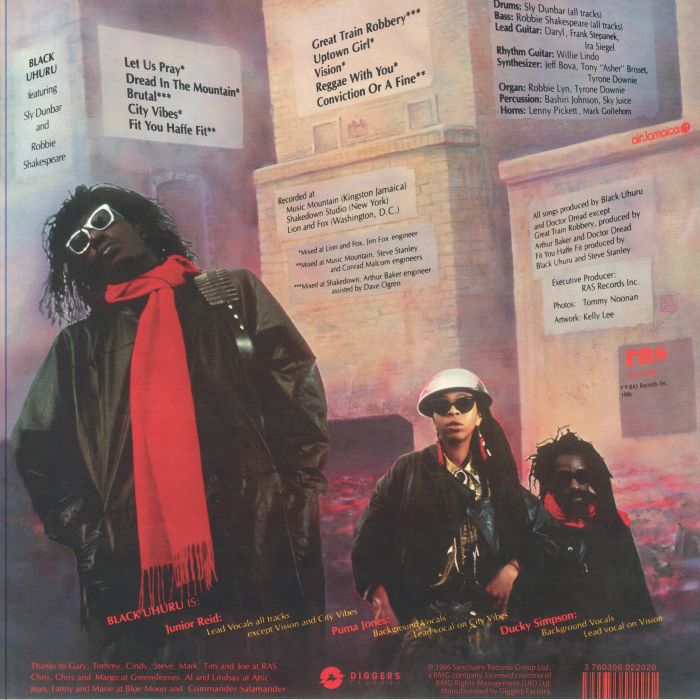 BLACK UHURU - Brutal (remastered)