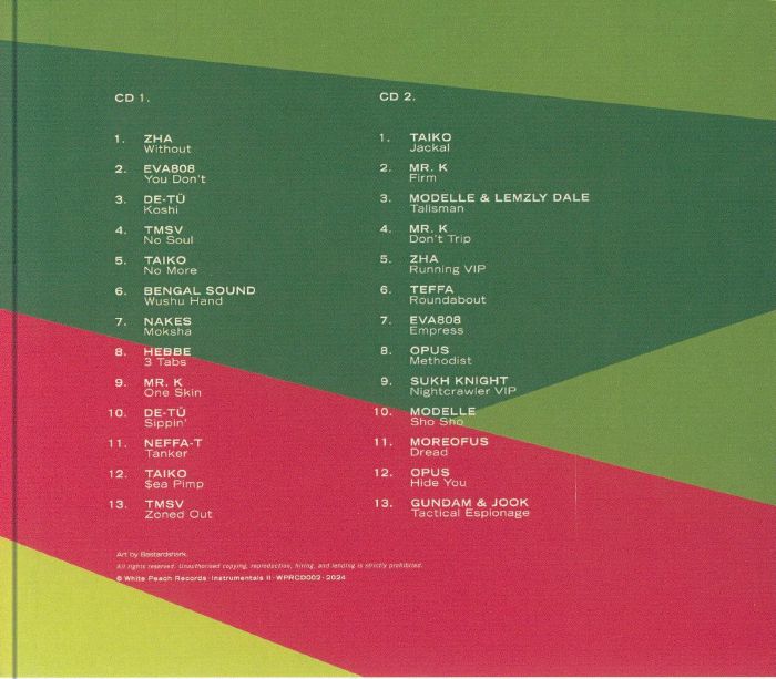 VARIOUS - White Peach Instrumentals II