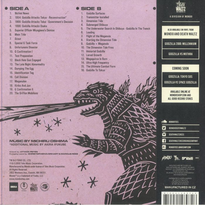 Michiru OSHIMA - Godzilla vs Megagurius (Soundtrack)