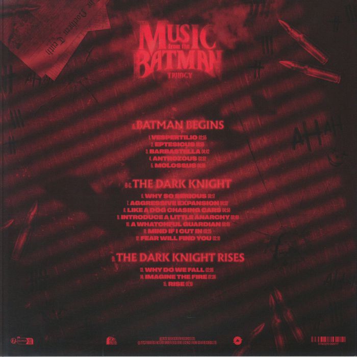ZIMMER, Hans/JAMES NEWTON HOWARD/LONDON MUSIC WORKS - Music From The Batman Trilogy