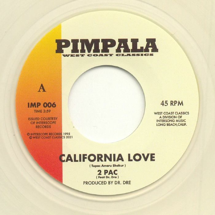 2PAC/ICE CUBE - California Love (reissue) Vinyl at Juno Records.