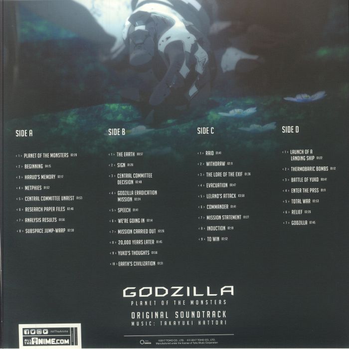 HATTORI, Takayuki - Planet Of The Monsters (Soundtrack)