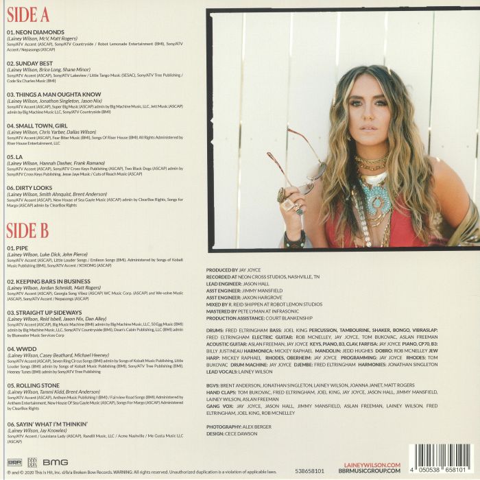 WILSON, Lainey - Sayin' What I'm Thinkin'