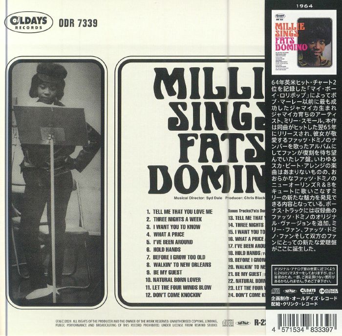 SMALL, Millie/FATS DOMINO - Sings Fats Domino