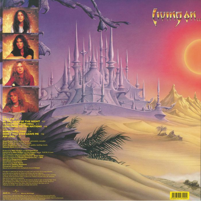 DIAMOND HEAD Borrowed Time (reissue) Vinyl at Juno Records.