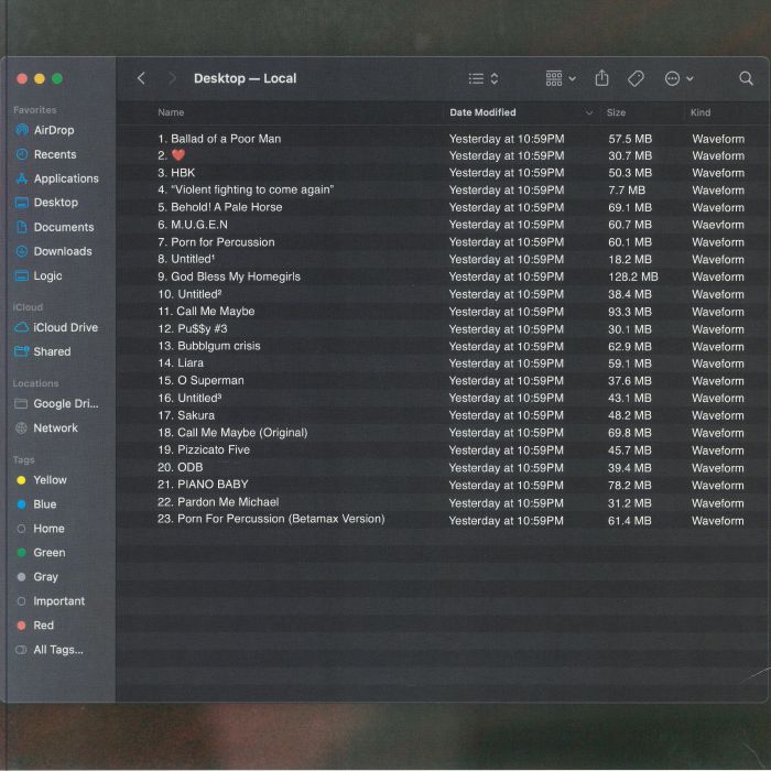 JPEGMAFIA - Ghost Pop Tape (reissue)