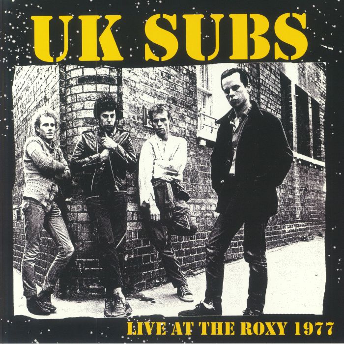 UK SUBS - Live At The Roxy 1977 (Record Store Day RSD 2024) Vinyl