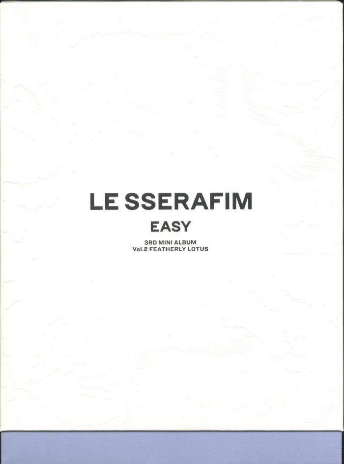 LE SSERAFIM - Easy Vol 2 (Featherly Lotus Edition) CD at Juno Records.