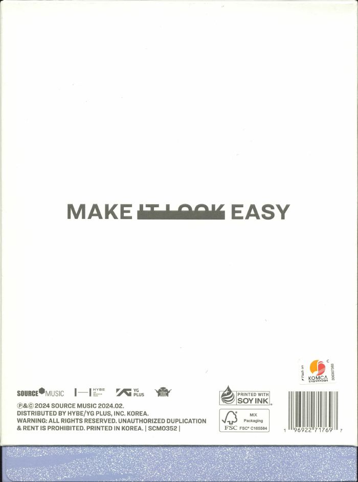 LE SSERAFIM - Easy Vol 2 (Featherly Lotus Edition)