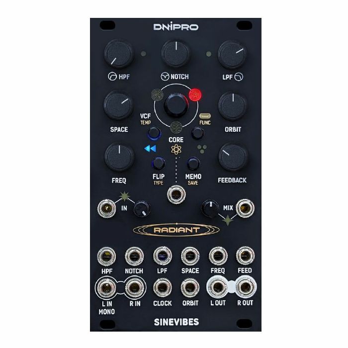 DNIPRO - Dnipro & Sinevibes Radiant Stereo Multi-Effect Processor Module