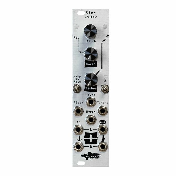 NOISE ENGINEERING - Noise Engineering Sinc Legio Multimode Stereo Oscillator Module (silver)