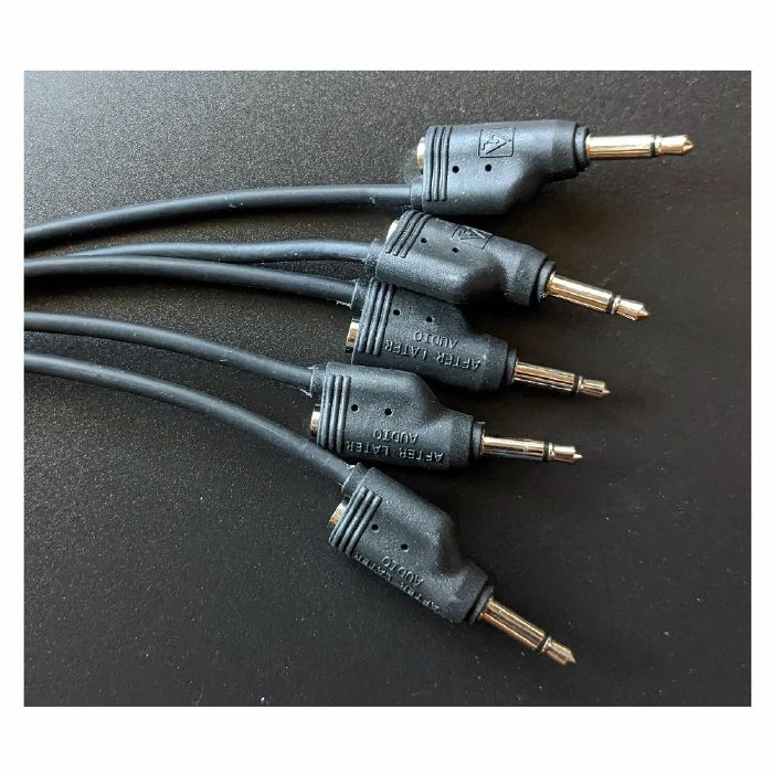 After Later Audio 60cm Double-End Stackable Patch Cables (24 , pack of ...