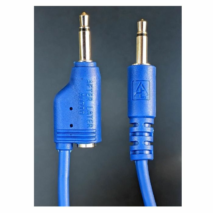 AFTER LATER AUDIO - After Later Audio 45cm Single-End Stackable Patch Cables (18", pack of 5)