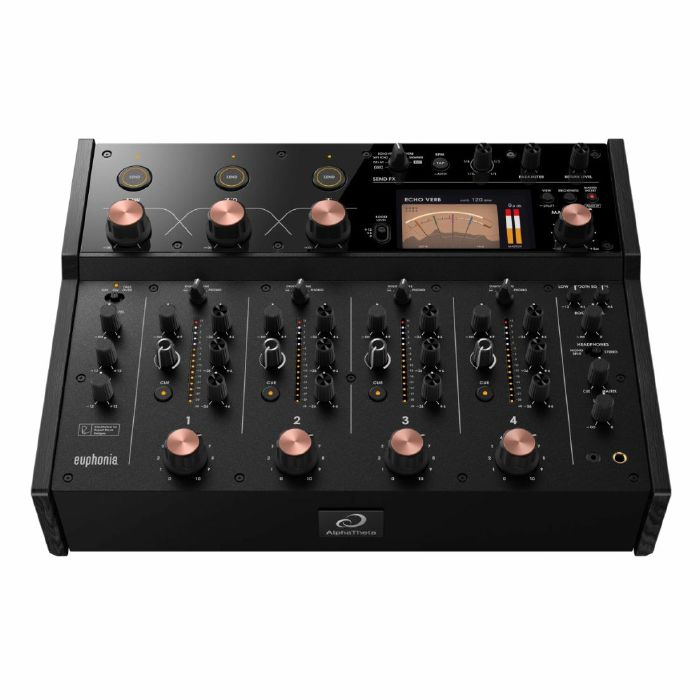 AlphaTheta Euphonia Professional 4Channel Rotary DJ Mixer at Juno Records.