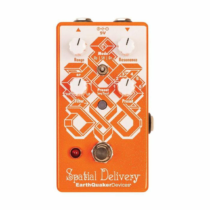 EARTHQUAKE DEVICES - EarthQuaker Devices Spatial Delivery v3 Envelope Filter Effects Pedal With Sample & Hold