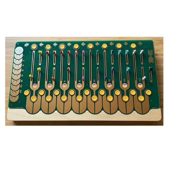 Landscape Noon 8-Channel Analogue Drum Synthesiser (green) at Juno 