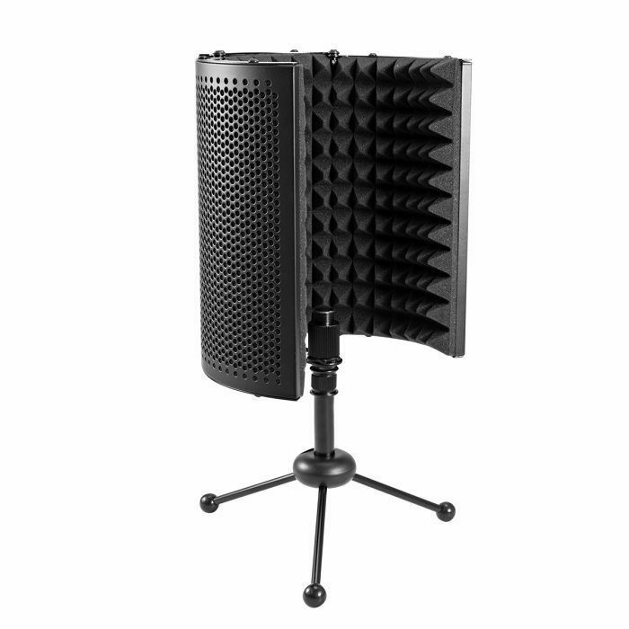 OMNITRONIC - Omnitronic AS-04 Foldable Desk-Microphone-Absorber System With Tripod (B-STOCK)