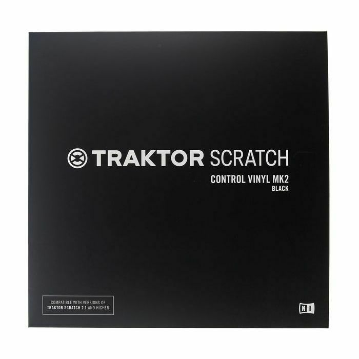 NATIVE INSTRUMENTS - Native Instruments Traktor Scratch 12" Control Vinyl Records MK2 (single, black) (B-STOCK)