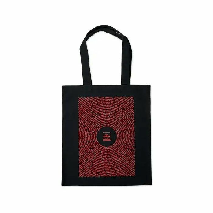 DISK UNION - Disk Union Subgenres Tote Bag (black)