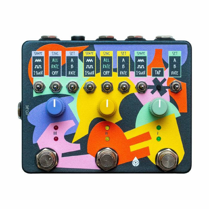 OLD BLOOD NOISE ENDEAVORS - Old Blood Noise Endeavors Expression Ramper X3 Syncable Triple Expression Control Pedal With Presets