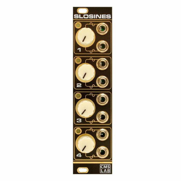 FEEDBACK - Feedback Slosines Quad Analogue LFO Module