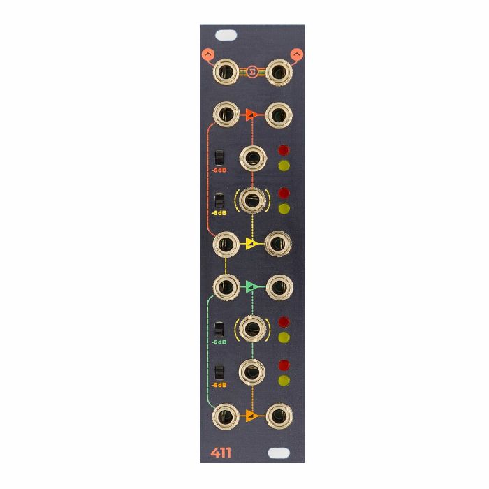 FRAP TOOLS - Frap Tools 411 Quadruple Linear VCA Module