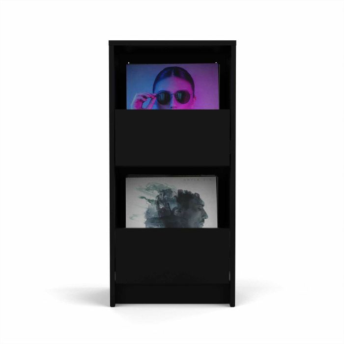GLORIOUS - Glorious Vinyl Vault 12" Vinyl Record Storage Cabinet 80 (black)