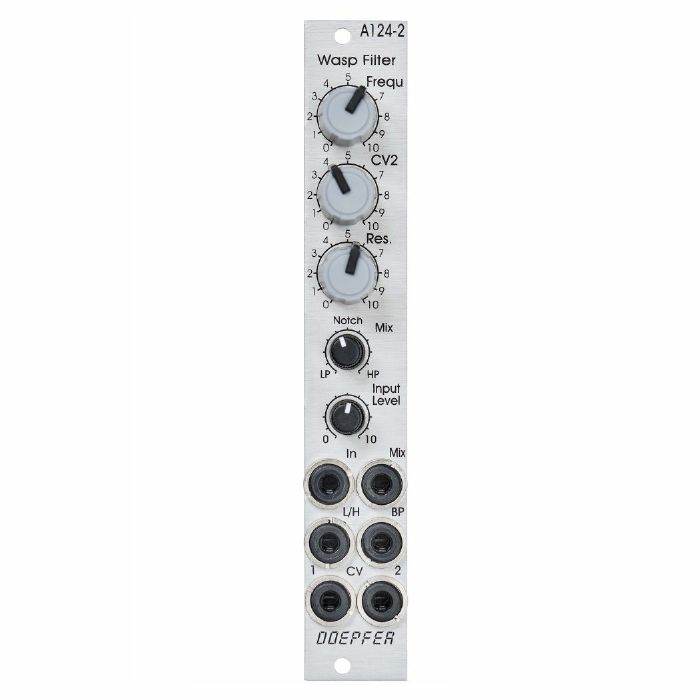 DOEPFER - Doepfer A-124-2 Wasp Filter Module (silver, slim line)