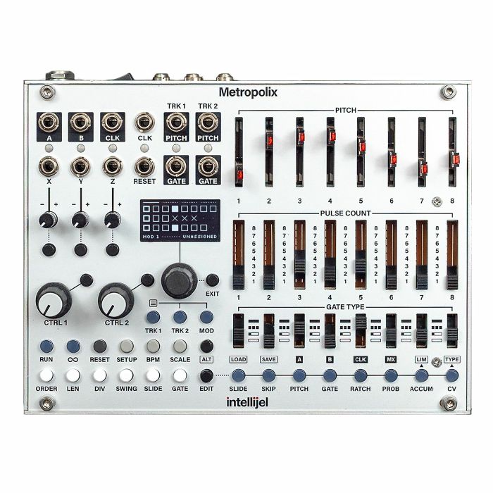 INTELLIJEL - Intellijel Metropolix Solo Desktop Multi-Track Performance MIDI/CV Sequencer