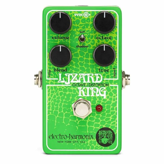 ELECTRO HARMONIX - Electro-Harmonix Lizard King Analogue Bass Octave & Fuzz Effects Pedal
