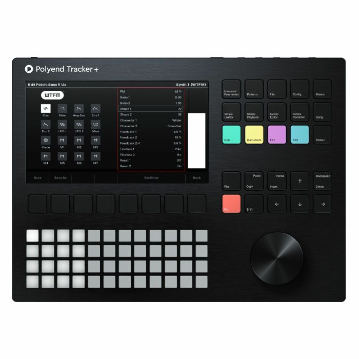 POLYEND - Polyend Tracker+ 16-Track Stereo Sampler/Drum Machine/Synthesiser