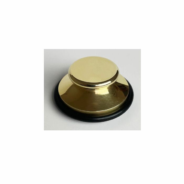 REGGAE ROAST - Reggae Roast 7" Vinyl Record Adapter & Weight (single, brass)