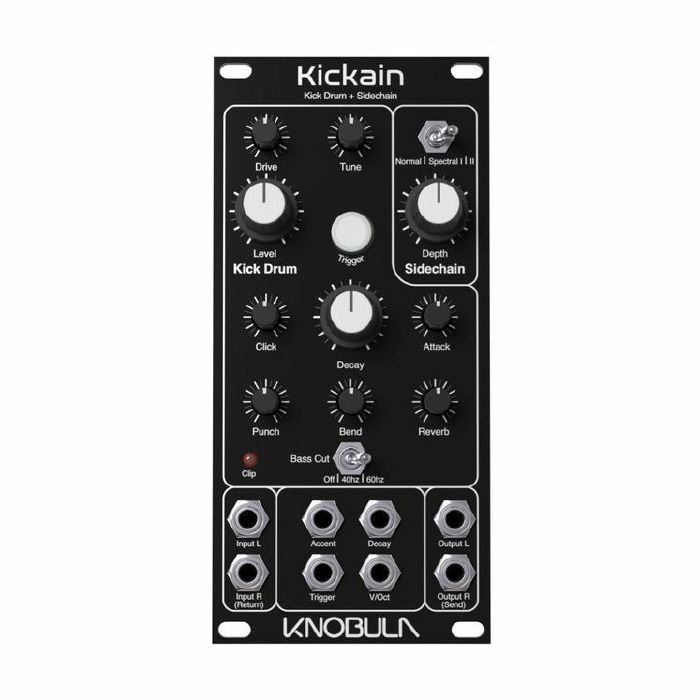 KNOBULA - Knobula Kickain Kick Drum & Sidechain Module (dark mode edition)