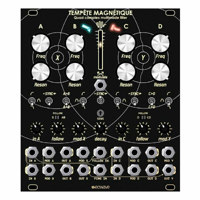 EOWAVE - Eowave Tempete Magnetique Quad Complex Multimode Filter Module (B-STOCK)
