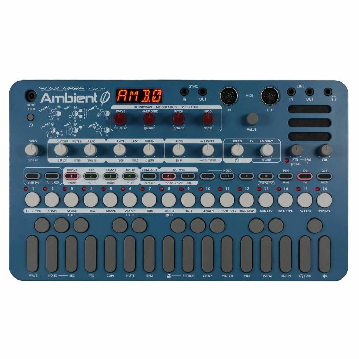 SONICWARE - Sonicware LIVEN Ambient Ø 10-Voice Polyphonic Soundscape Synthesiser